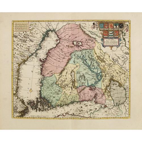 Old map image download for Nova Tabula Magni Ducatus Finlandiae. . .