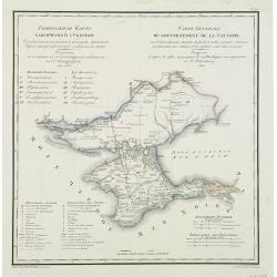 Carte générale du gouvernement de la Tauride. . .