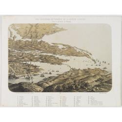 Vue générale du théatre de la guerre d'Orient dans la province de Kerson.