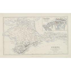 Crimea according to Huot & Demidoff.