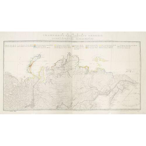 Old map image download for [Tittle in Russian] Kapta. . . (Map of the Russian North Coast).