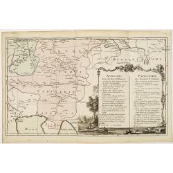 [No title] Carte générale d'Allemagne divisée et numérotée...des postes et autres routes de cet empire.