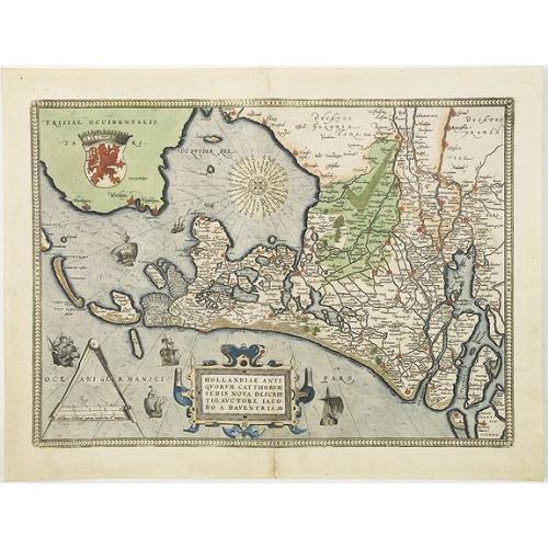 Old map image download for Hollandiae Antiquorum Catthorum. . .