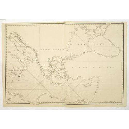 Old map image download for (Chart centered on the Eastern Mediterranean and Black Sea.)