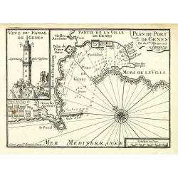 Plan du Port de Gênes.