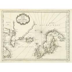 Karte von den Nord-Meeren zur allgemeinen Historie der Reisen...