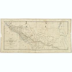 Carte pour l'intelligence du journal d'une résidence en Circassie during the years 1837, 1838 and 1839.