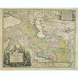 Imperii Persici in omnes suas Provincias . . . Exacte Divisi Nova Tabula Geographica. . .