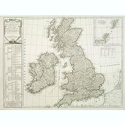 Carte des isles britanniques. . .