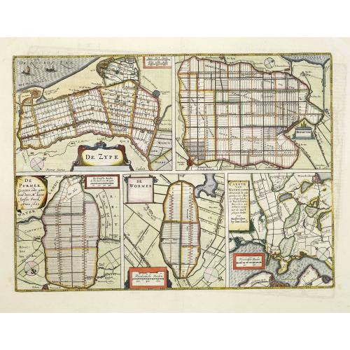 Old map image download for De Zype./ Purmer/ Wormer/ Beemster/ Waterland.