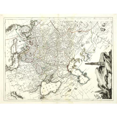 Old map image download for [Left hand sheet of Tabula Geographica Generalis Imperii Russici. . .]