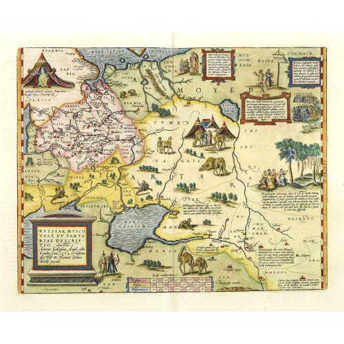 Old map image download for Russiae, Moscoviae et Tartariae Descriptio.