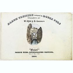 (Title page) Album venitien composé de douze vues. . .