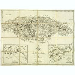 Jamaica from the latest surveys, improved and engraved by Thomas Jefferys. . .