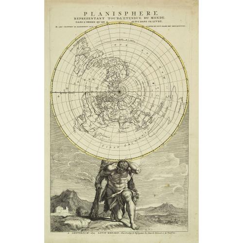 Old map image download for [Title page] Planisphere representant tout e l'etendue du monde. . .