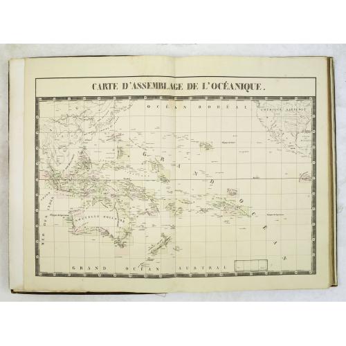 Old map image download for [Volume 6 ]Oceania. (Atlas universel de geographie, physique, politique, statistique et mineralogique.)