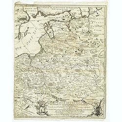 Carte des Etats de Suede, de Dannemarq, et de Pologne sur le Mer Batlique. . .