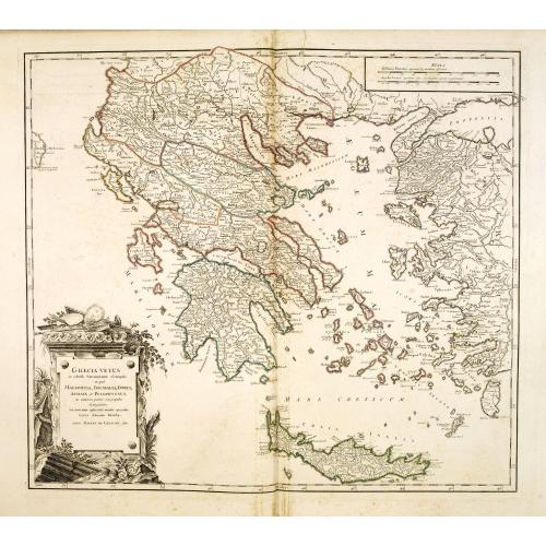 Old map image download for Graecia Vetus ex schardis Sansonianis desumpta. . .