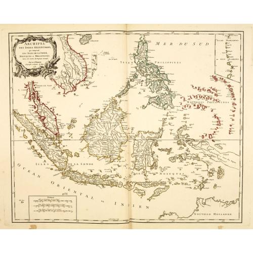 Old map image download for Archipel Des Indes Orientales, qui comprend Les Isles De La Sonde.. Philippines..