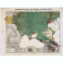 Die Ethnographie Russland's. [With two maps]