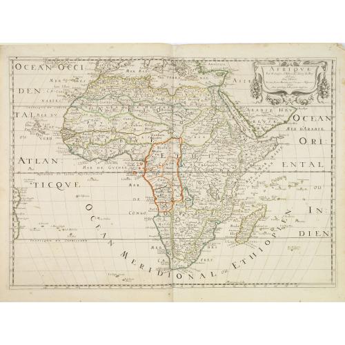 Old map image download for Afrique Par N. Sanson d'Abbevile,