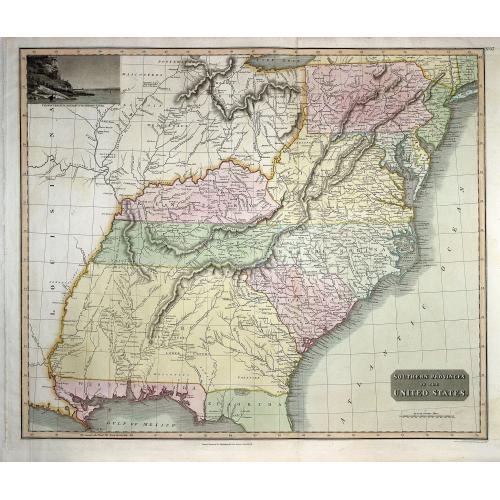 Old map image download for Southern Provinces of the United States