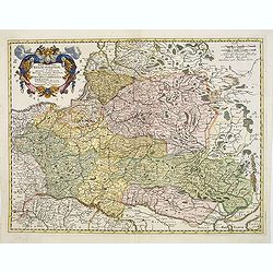 Tabula nova totius Regni Poloniae in quo sunt Ducatus et Provinciae Prussia, Cujavia, Mazovia, Russia, Nigra &c. Ducatus Lithuania, Ukrania...Volhynia et Podolia.