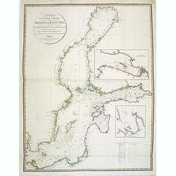 A General Chart of the Baltic or East Sea, including the Gulfs of Botnia and Finland . . .