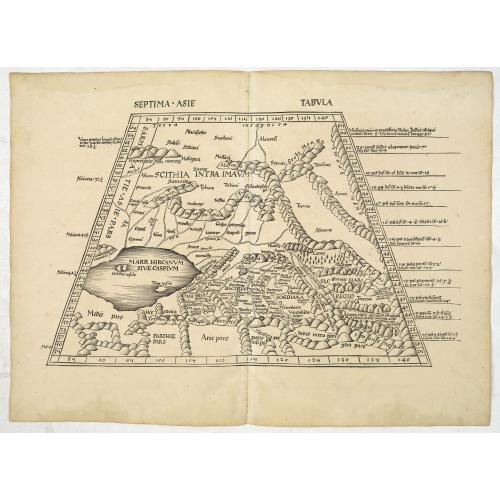 Old map image download for Septima Asie Tabula (Central Asia.)