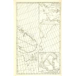 A Chart of the Sound -- A Map of the rivers Elbe and Weser -- The River Dvina and the harbour of Archangel.