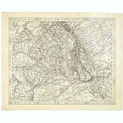 [Untitled map of central part Russia].