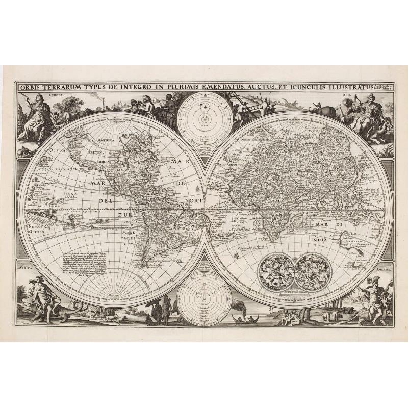 Orbis Terrarum Typus De Integro In Plurimis. . .