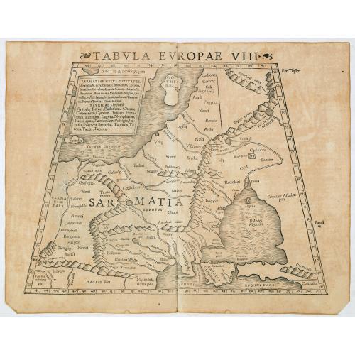 Old map image download for Tabula Europae VIII ( Russia, Ukraine, Baltic, Scandinavia)