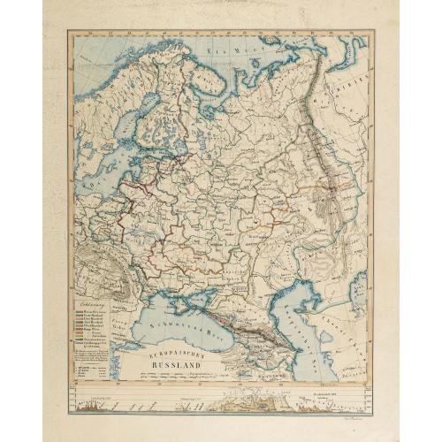 Old map image download for Europaïsches Russland (Manuscript map)