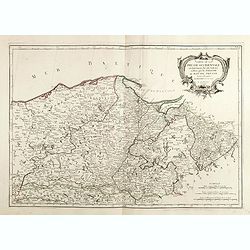 Carte De La Prusse Occidentale ou sont tracees les Provinces cedees Par la Pologne au Roi De Prusse . . . 1775