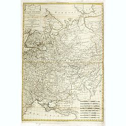 Carte de la Russie d'Europe dressée par Herisson elève du Cen Bonne. . .