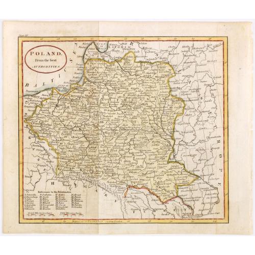 Old map image download for Poland from the best authorities.