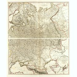 The Russian Dominions in Europe, drawn from the latest Maps, printed by the Academy of Sciences, St. Petersburg; revised and corrected, with the Post Roads. . .