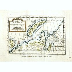 Carte des Païs Habités par les Samojedes et Ostiacs.