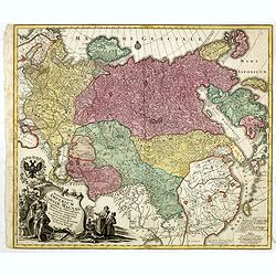 Spatiosissimum Imperium Russiae Magnae juxta recentissimas Observationes Mappa Geographica . . .