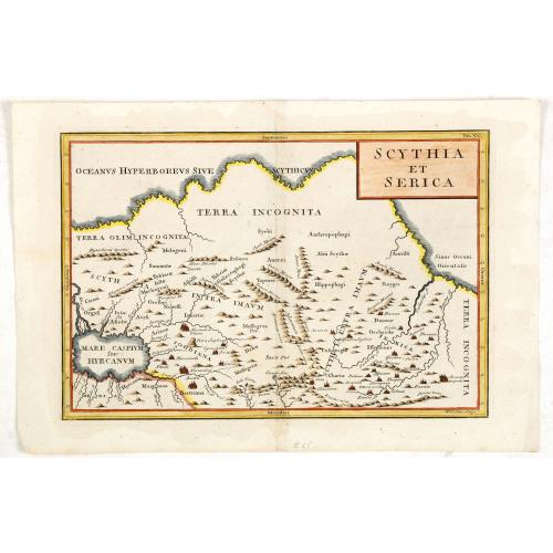 Old map image download for Scythia et Serica.