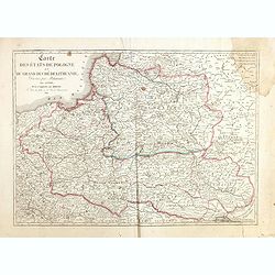 Carte des Etats de Pologne et du Grand Duché de Lithunanie.