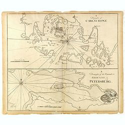 A Draught of Carlscone. A Draught of the Channel to Cronslot & Petersburg.