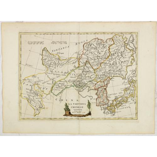 Old map image download for La Tartaria Chinese. Siena 1796 Presso Pazzini Carli.