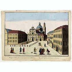 Prospetto della Chiesa di S. Gioavanni in Parma.