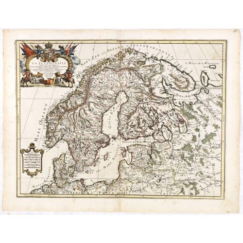 Old map image download for La Scandinavia...