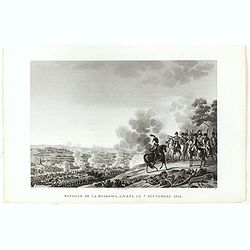 Bataille de la Moskowa, livrée le 7 septembre 1812.