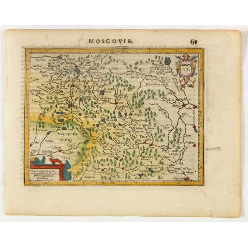 Old map image download for Moscovia.