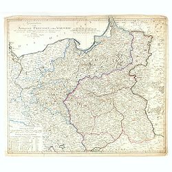 Generalkarte vom Königreich Preussen u. d. Herz[ogtum] Warschau nach astronomischen Ortsbestim[m]ungen und geodätischen Messungen. . .