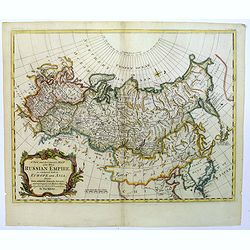 A New and Accurate map of the Whole Russian Empire, as contained both in Europe and Asia...